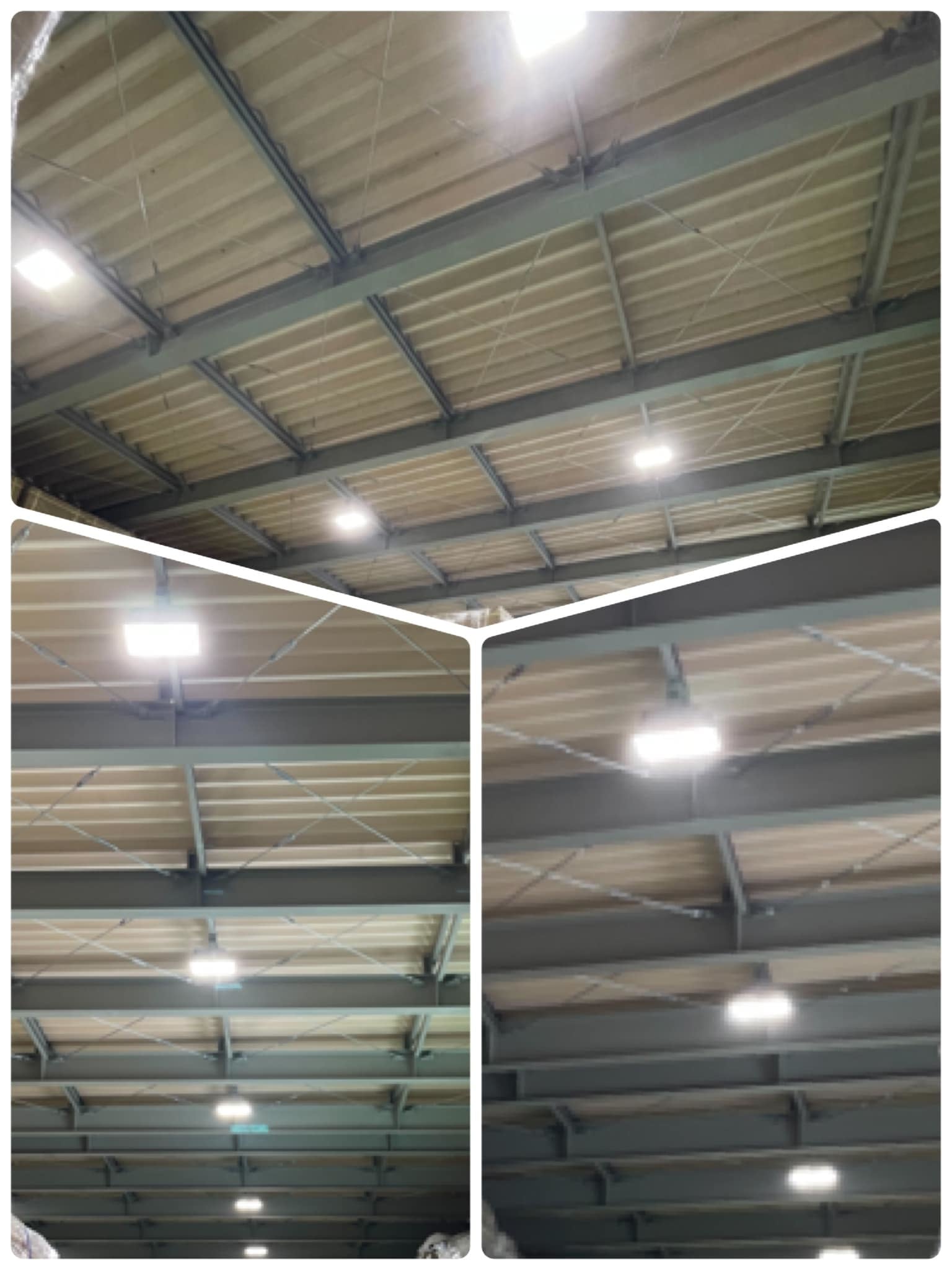 2021年3月 川口市 新築倉庫の高天井LED照明器具取付工事